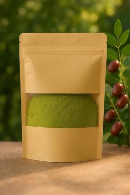 Apfelwein Pulver 200g - Natürliche Marokkanische Haar- & Gesichtspflege - Großformat
