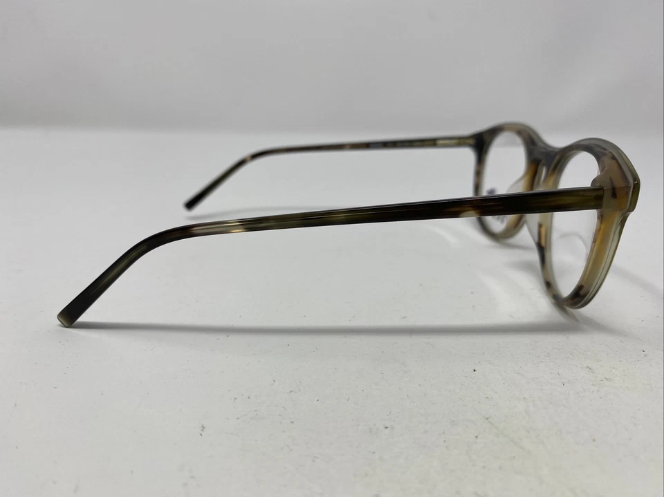 Marco de gafas de plástico con borde completo de mármol marrón DKNY DK5023 211 50-20-135 VE49 Foto 4 de 4