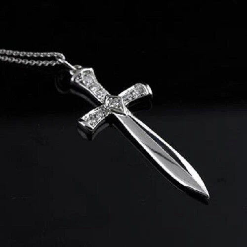 Diamond sword pendant deals