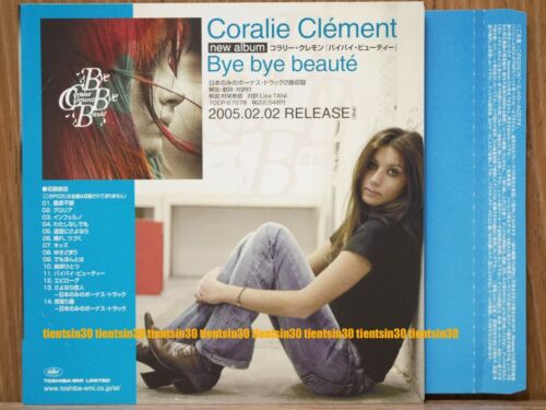 Coralie Clement Un beau pour mourir 2005 Japan promo only CD PCD-3072 - Picture 2 of 3
