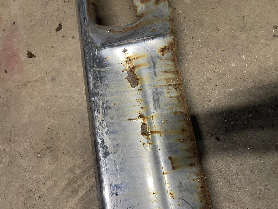 Barra de parachoques trasera cromada Ford Galaxie Custom 500 1965 1966 núcleo 7 litros LTD Foto 4 de 4