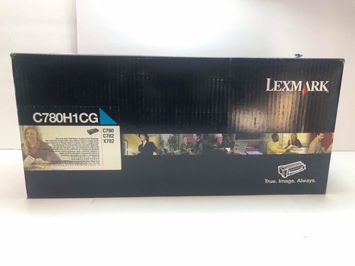 Genuine Lexmark C780H1CG Return Program High Yield Cyan Toner Cartridge