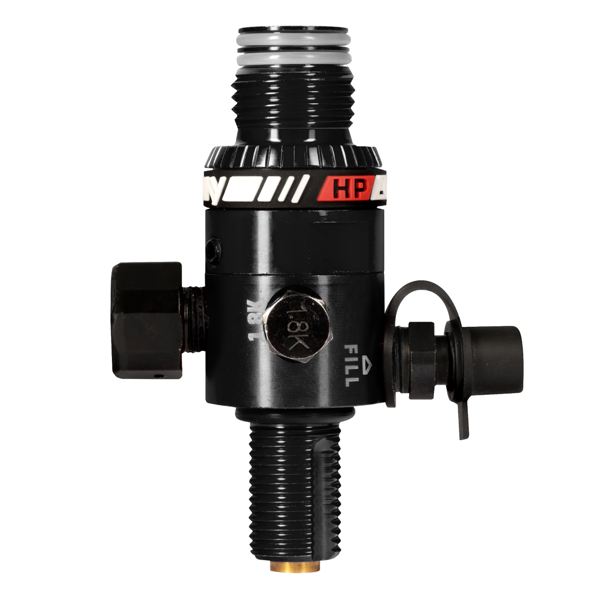 HPA Régulateur de réservoir d'air, filetage en métal PCP Paintball Régulateur de valve 4500 PSI
