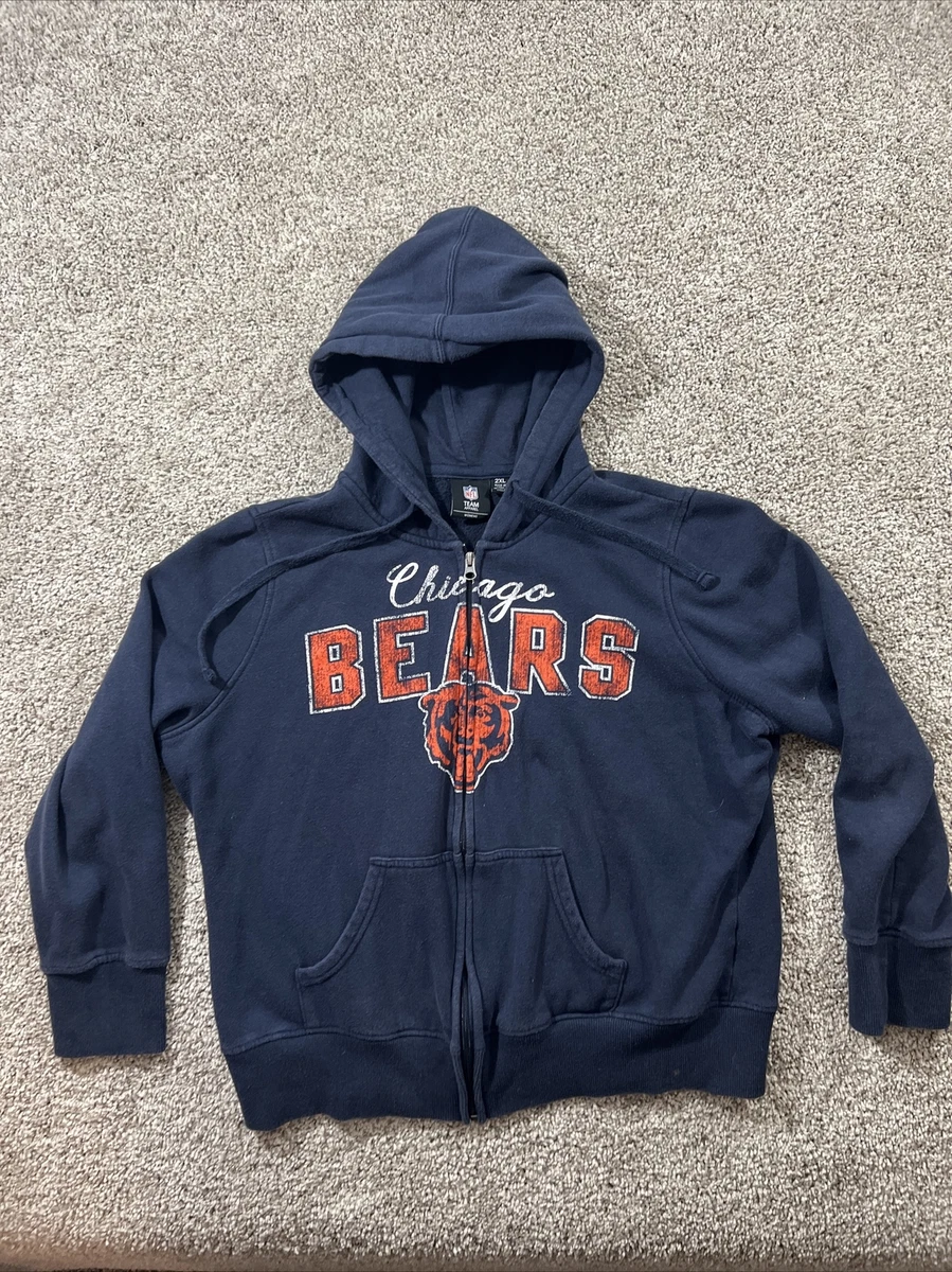 chicago bears hoodie xxl