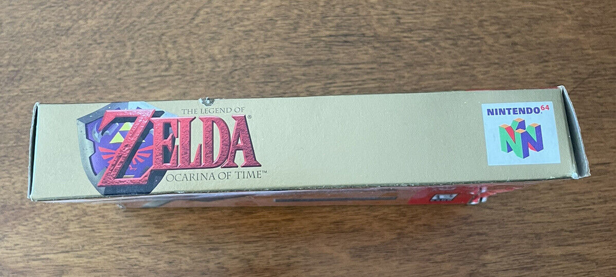 Legend of Zelda: Ocarina of Time - Gold Collector's Edition (N64, 1998)