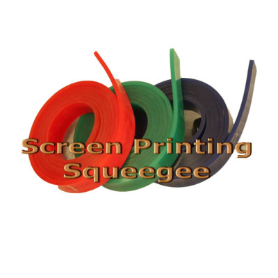 Screen Printing Squeegee Single 50*9mm x 6FT(72'') / Roll 70 Duro (Green Color)