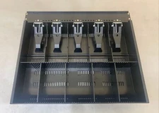 APC 2171-K001-V001 Adjustable 5B/5C Black Cash Drawer / Till