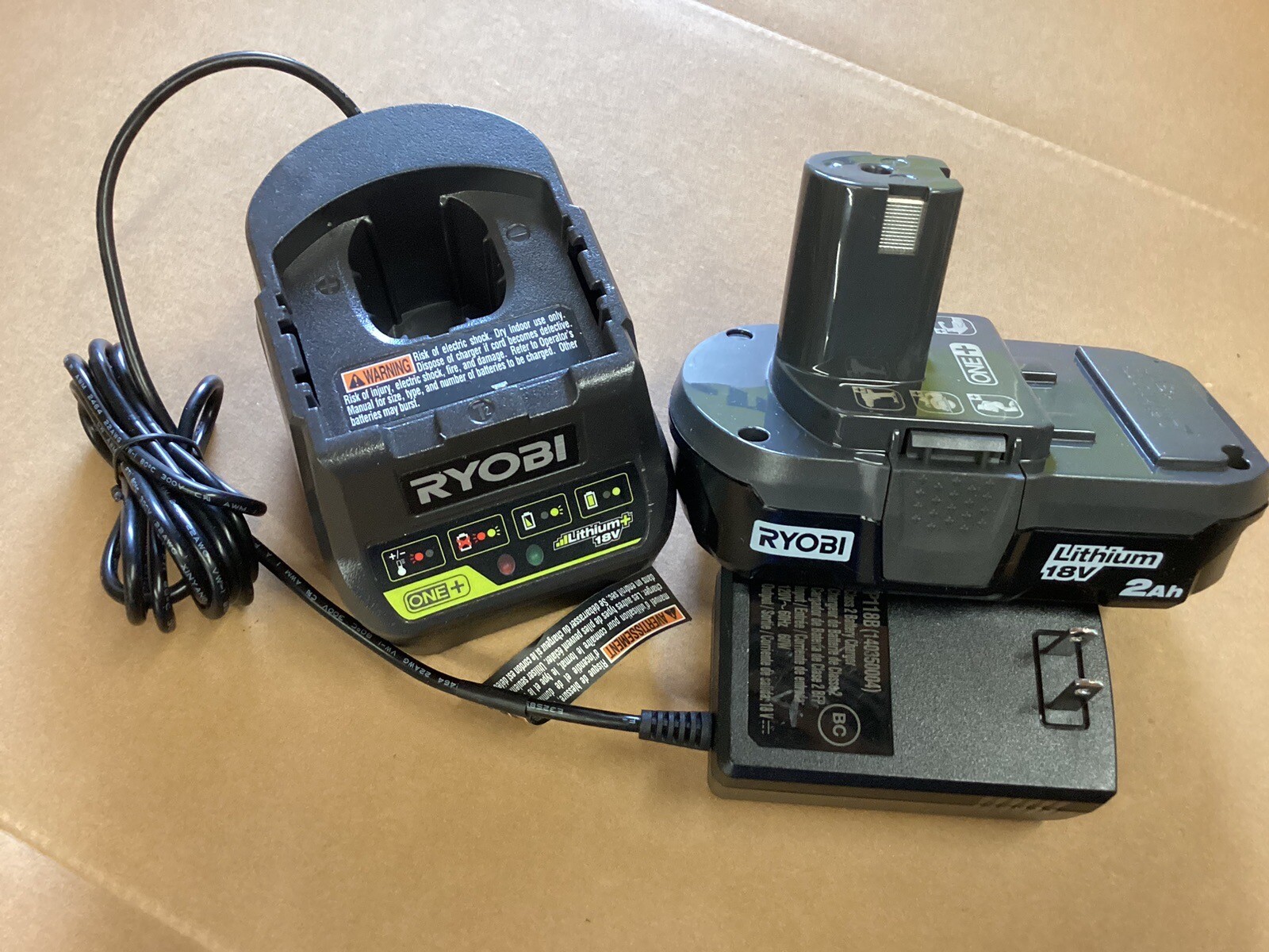 NEW Ryobi P262 18V ONE+ 1/2” HP 4 Mode Impact Wrench W/ Battery & Charger 33287178230 eBay