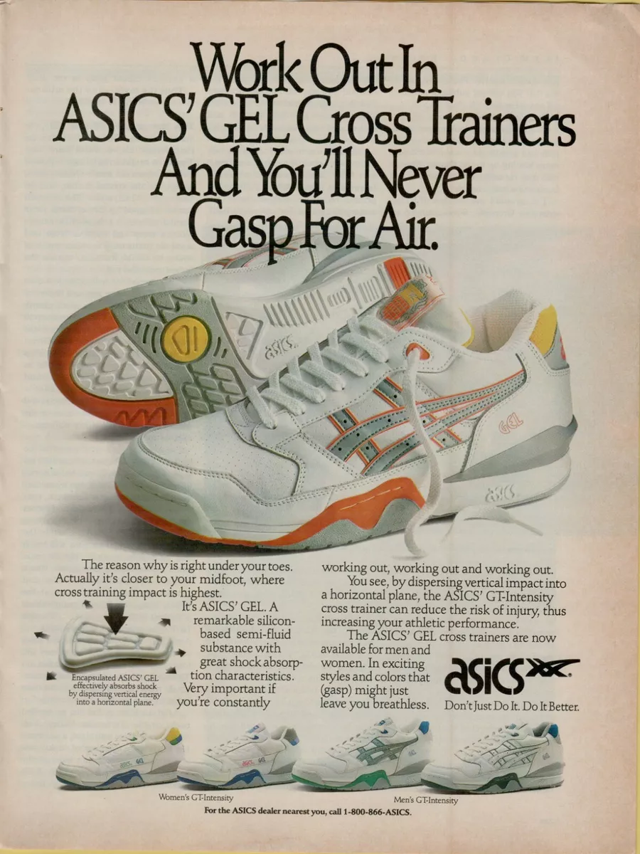 Vintage asics trainers sale