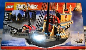 2005 LEGO Harry Potter 4768 The Durmstrang Ship Complete w/ Manual & Box