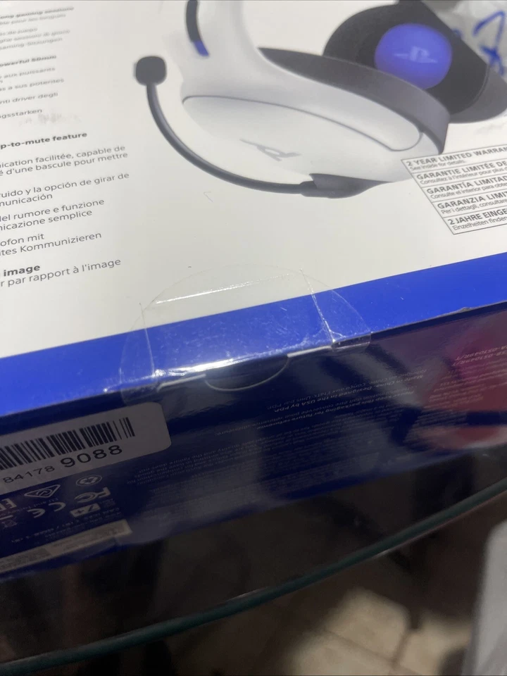 PDP Gaming PlayStation 5 / 4  LVL50 Wireless Gaming Headset - White OPEN BOX NEW - Image 4 of 4