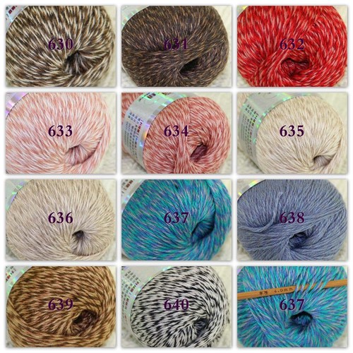 New Sale Soft 1 Skeins x50g Pure Cashmere Blankets Hand DIY Knit Wool Yarn 33 - Picture 8 of 12