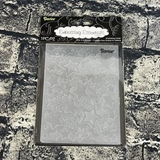 Darice STARS ASSORTED Embossing Folder 4.25 X 5.75 Inches