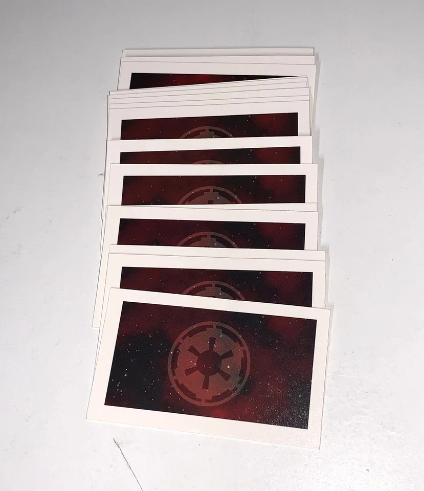 Tarjetas imperiales Star Wars Trilogy Edition Monopoly 2004 solamente Foto 2 de 4