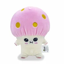 KINREX Mushroom Plush Stuffed Toy - Kid Stuffed Vegetable Toy 7" – 17.8 cm.