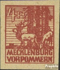 Briefmarken Sowjetische Zone (All.Bes.) 1945 Mi 31y postfrisch