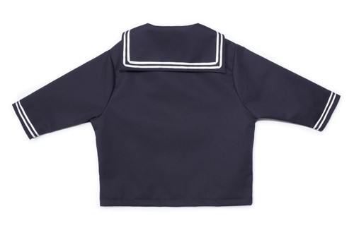 Toddler Boys Sailor Suit Navy Blue / Top and Pants / Made in USA - Picture 7 of 10