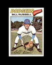 Bill Russell Signed Original 1977 Topps Los Angeles Dodgers Autographed