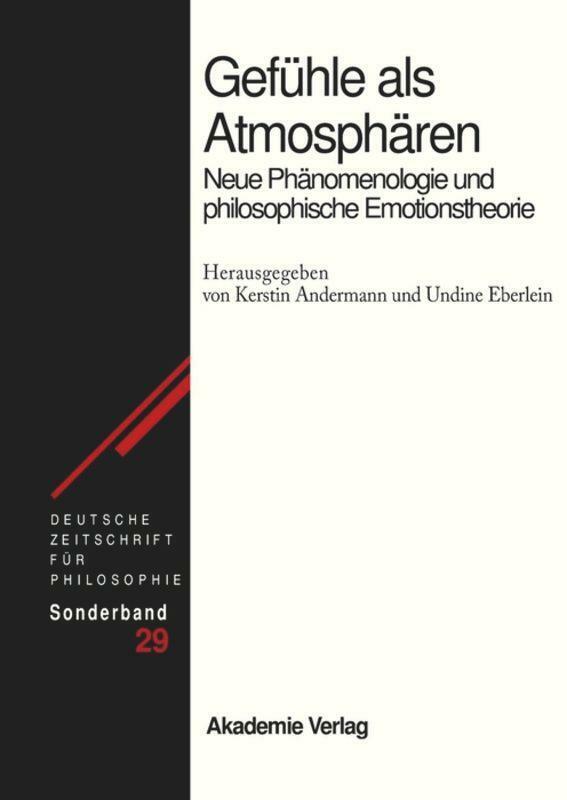 Gefühle als Atmosphären | Buch | 9783050049304 - Eberlein, Undine
