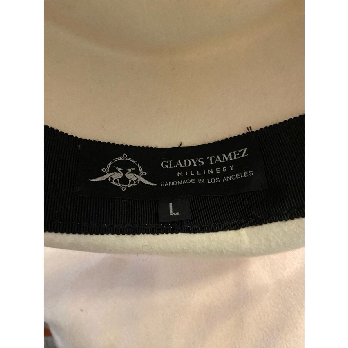 Gladys Tamez Camille Western Hat Felt Velour Gold Chain  display picture 1