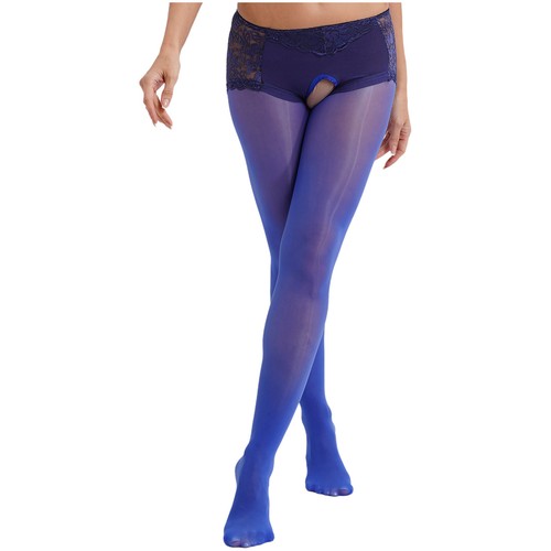 Mujeres Pantimedias Cómodas Medias Suave Bodystocking Recorte Ropa Interior Elástica - Imagen 33 de 95