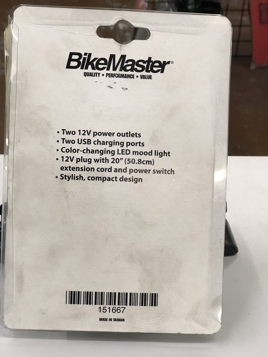写真 BikeMaster Dual Socket USB Charger 15-1667 | eBay