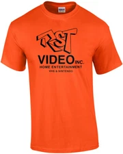 RST Video Inc. Home Entertainment - VHS & Nintendo - Clerks - 90's T-Shirt