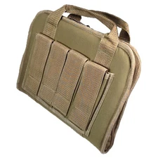 12 inch NexPak Soft Pistol Case SRB201TAN Tan