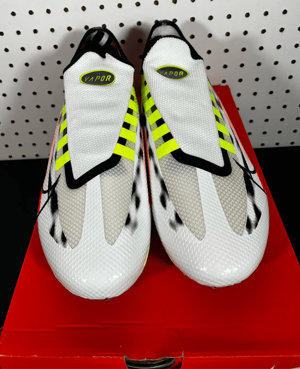 Nike Vapor Edge Pro 360 Multi Zebra Stripes size 14 Nike Vapor Edge Speed 360 Multi Zebra Stripes In White  main image 3