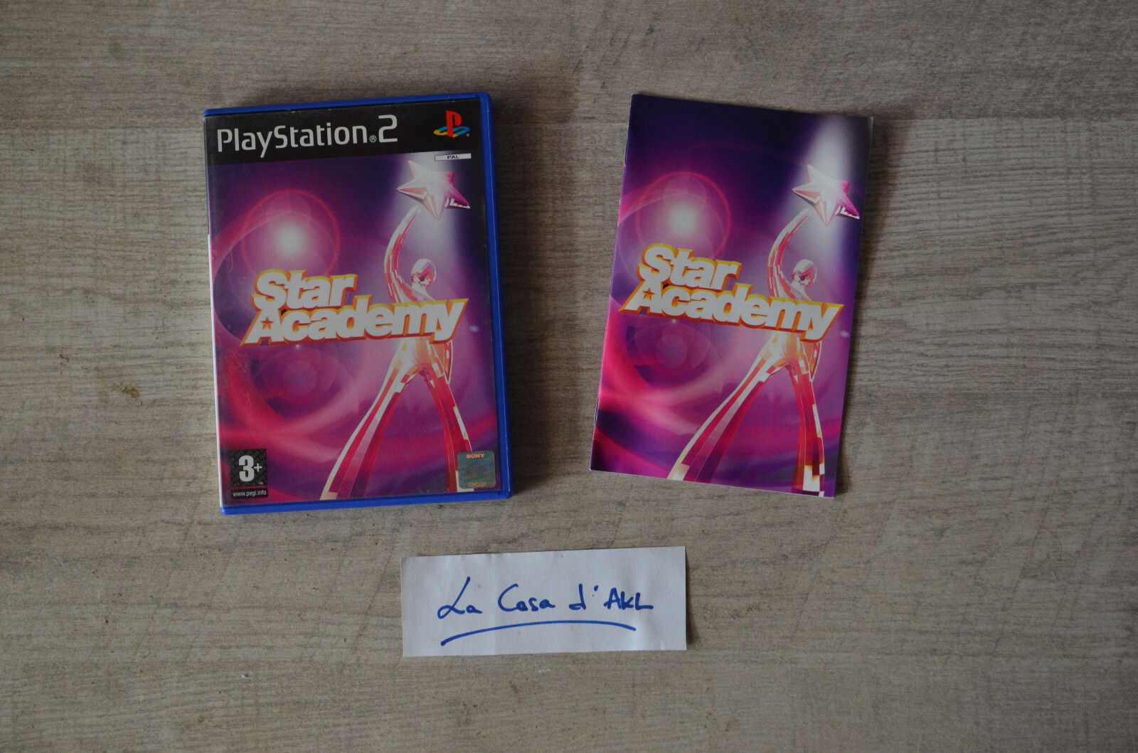 Star Academy complet sur Playstation 2 - PS2 FR TBE