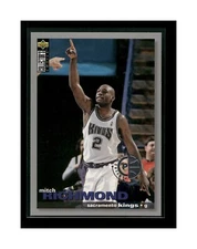 1995-96 Upper Deck Collector's Choice Player's Club Mitch Richmond #263 HOF
