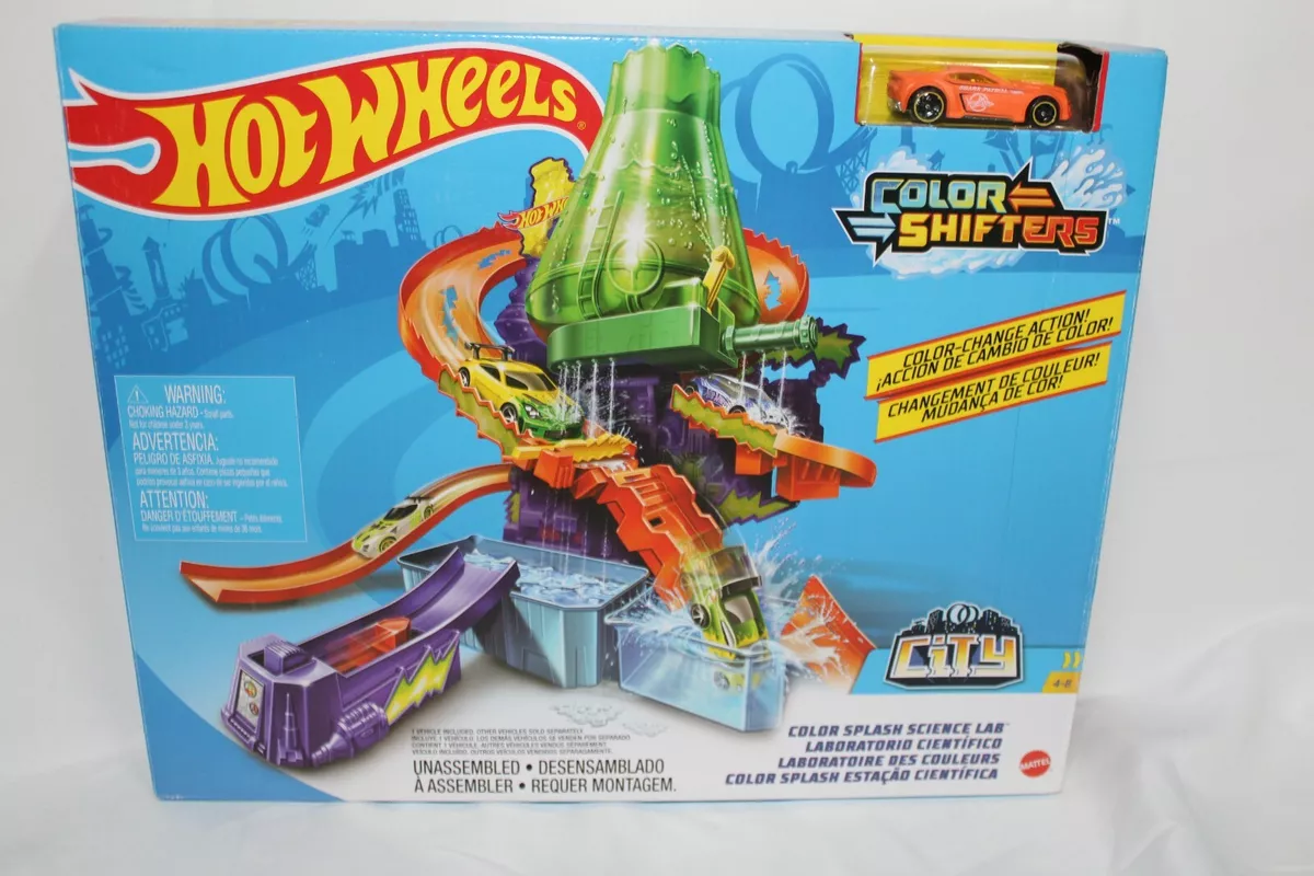 Hot wheels color sale splash science lab