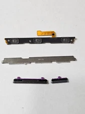 Samsung Galaxy S10+ Plus G975U Volume Button Flex Cable Set Gray OEM USA