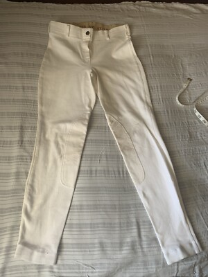 VTO STYLE Saddlery Size 28 Cream Horseback Riding Pants