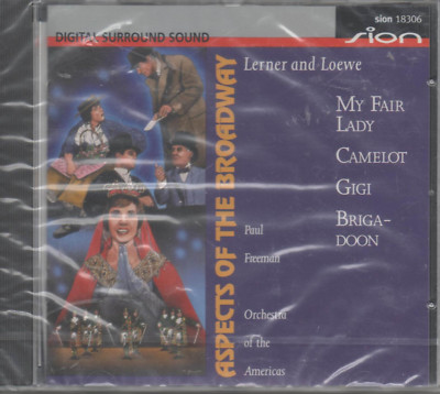Aspects Of The Broadway 6 NEU CD My Fair Lady Camelot Gigi Digital SurroundSound