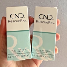 Pack of 2 CND Rescue RXx - Daily Keratin Nail Treatment - 0.5oz/15ml - 90763