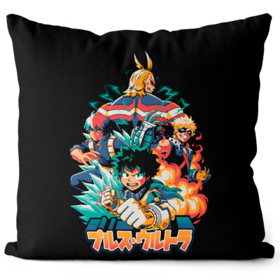 Hero Team Kissen mit Füllung 40cm Baumwolle superhero academia