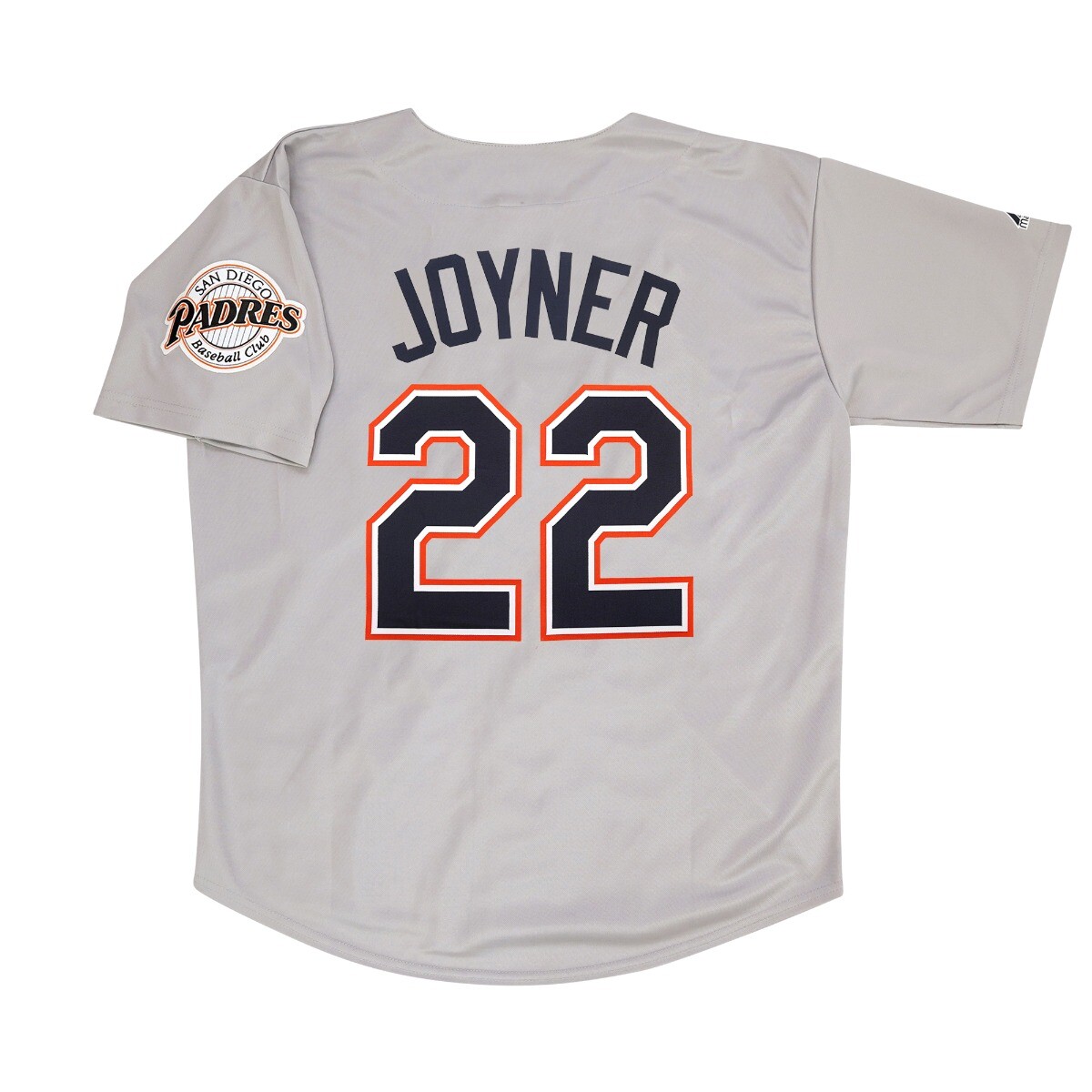 Wally Joyner San Diego Padres 1998 Grey Road Jersey w/ Team Patch