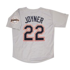Wally Joyner San Diego Padres 1998 Grey Road Jersey w/ Team Patch Men's  (S-3XL)