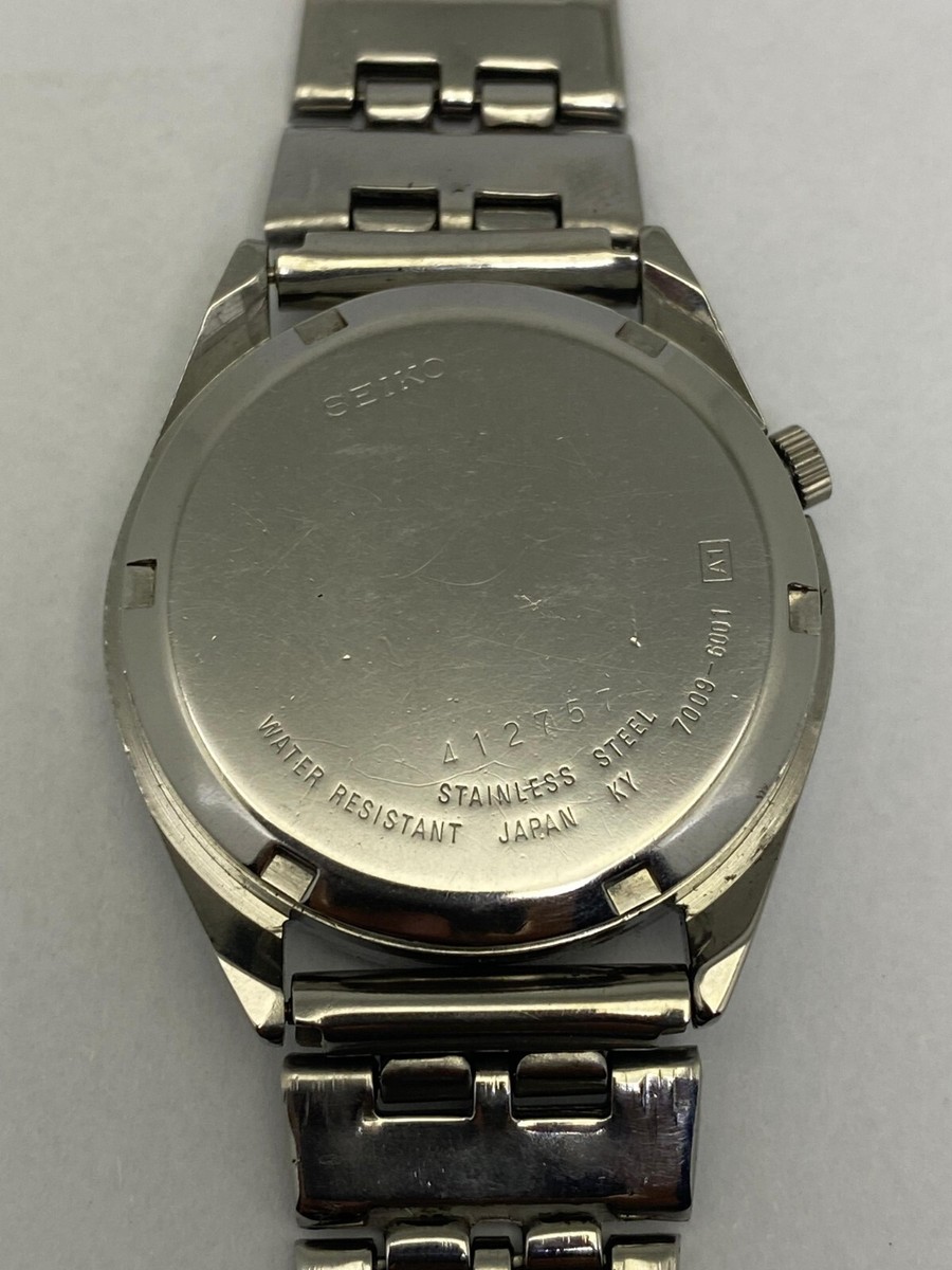 Seiko 5 7009-6001 Automatic 17 Jewels Watch Japan | eBay