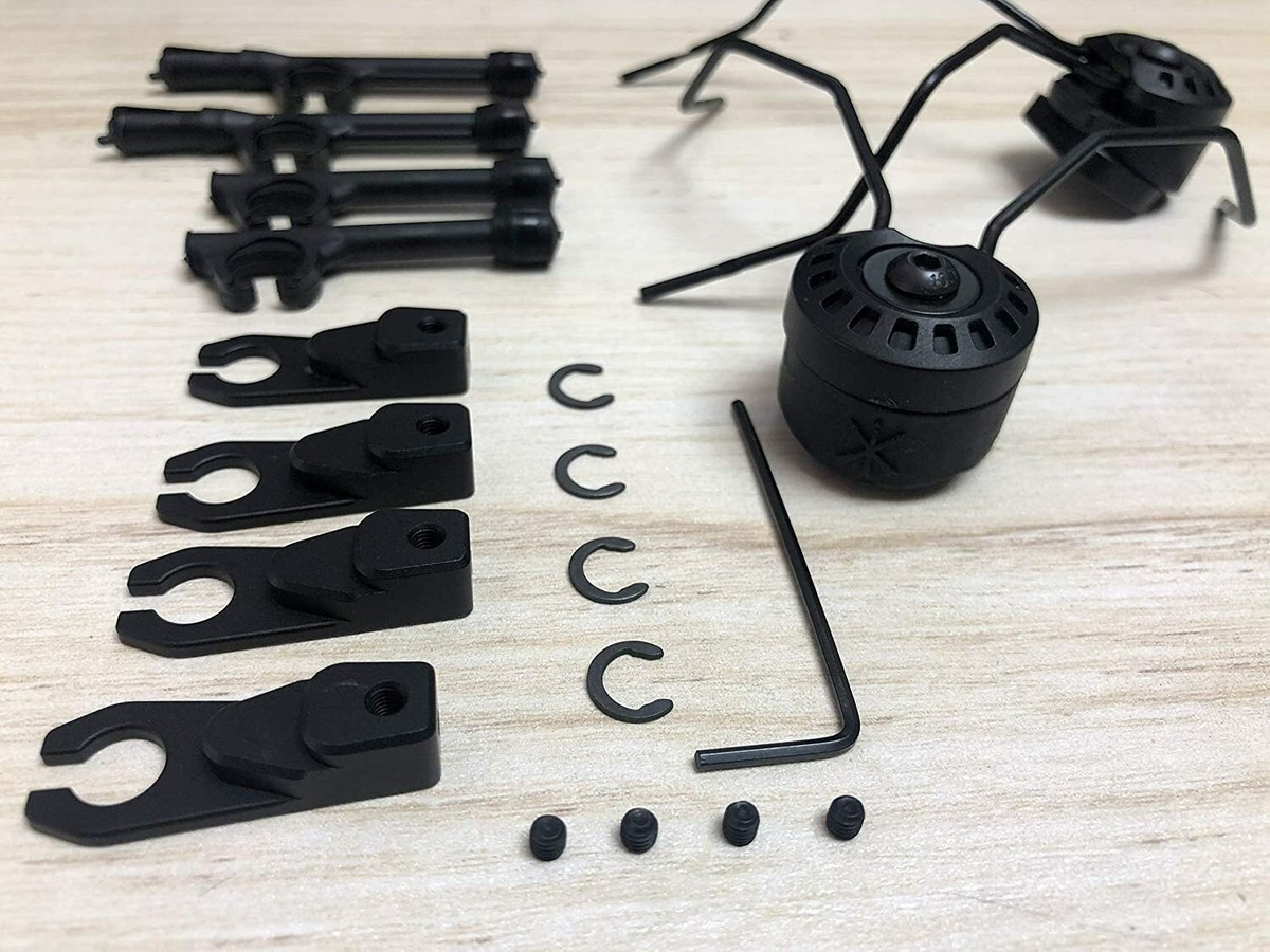 Adattatore Cuffie FMA Tactical Per Caschi Airsoft - Compatibile Con Comtac E MSA Sordin - Foto 4