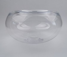 Holmegaard Glasværk Schale D 27 cm Kristall Glas Provence Design Per Lütken
