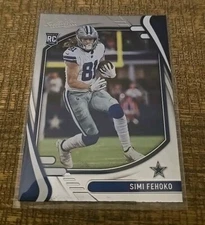 2021 Panini Absolute SIMI FEHOKO #141 GREEN Dallas Cowboys Rookie RC