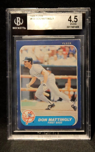 1986 Don Mattingly #109