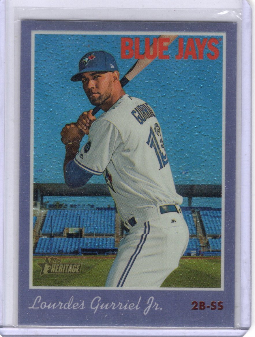 2019 Topps Heritage Chrome Purple Refractor #THC480 Lourdes
