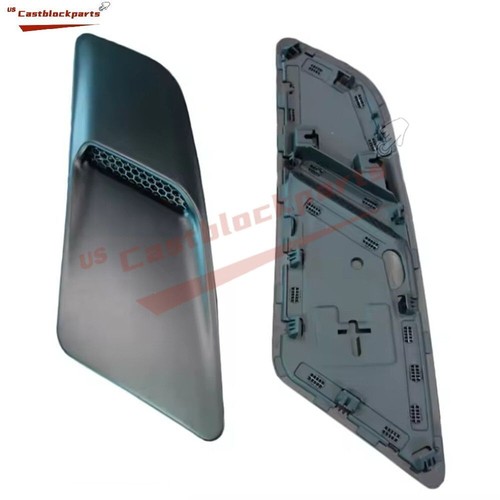 For 2015 2016 2017 Ford Mustang GT5.0 Front Hood Vents Air Intake Trim 2PCS - Picture 4 of 5