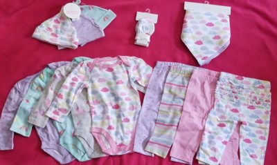 NWT The Children's Place Baby Girls HUGE Lot 3-6 Months Retail Value $109.75