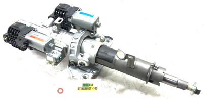 2018-2023 KIA STINGER STEERING COLUMN ASSEMBLY W/ POWER TILT ADJUSTMENT OEM.