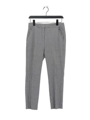 Zara Basic Damen Anzug Hose S Schwarz Baumwolle
