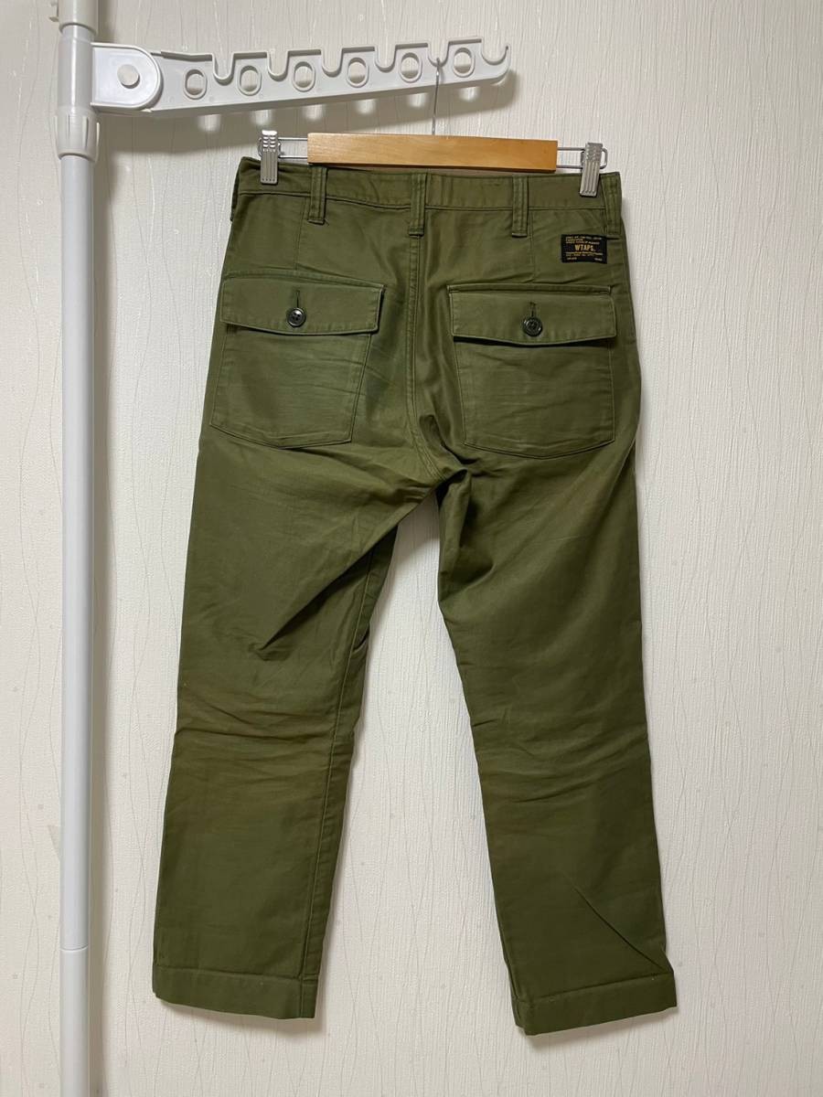 wtaps 16SS BUDS SKINNY SKINNY Work Pants 1 S Green Khaki